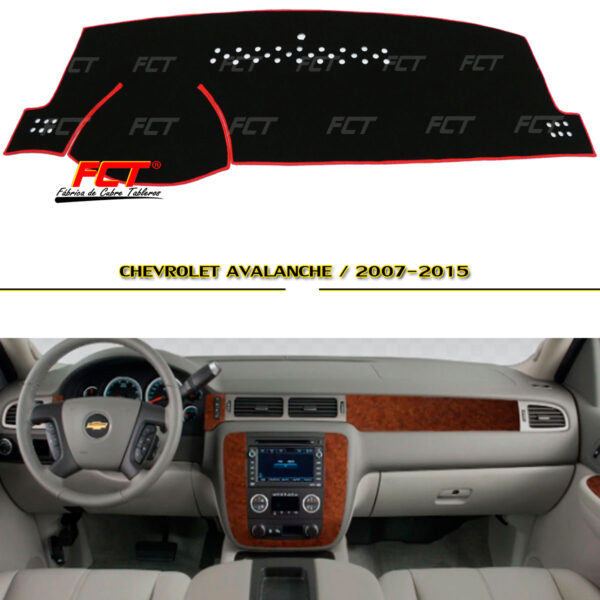 Cubre Tablero Chevrolet Avalanche 2007-2015