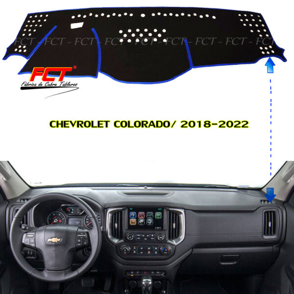 Cubre Tablero Chevrolet Colorado 2018 2019 2020 2021 2022