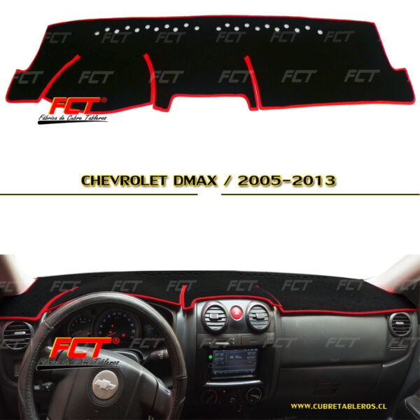 Cubre Tablero Chevrolet Dmax 2005 2006 2007 2008 2009 2010 2011 2012 2013