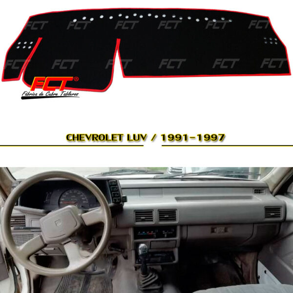 Cubre Tablero Chevrolet Luv 1991 1992 1993 1994 1995 1996 1997