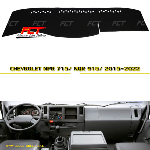 Cubre Tablero Chevrolet NQR 919 / NPR 717 / 2015-2022