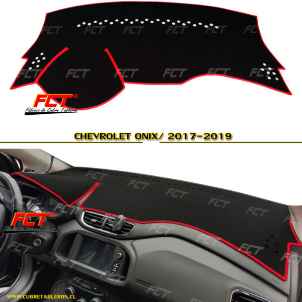 Cubre Tablero Chevrolet Onix 2017 2018 2019