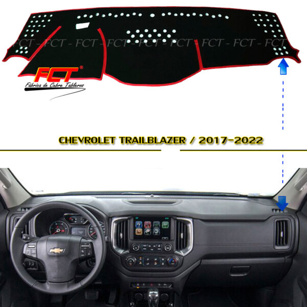 Cubre Tablero Chevrolet Trailblazer 2017 2018 2019 2020 2021 2022