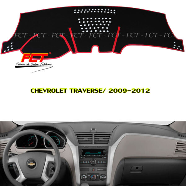 Cubre Tablero Chevrolet Traverse 2009 2010 2011 2012