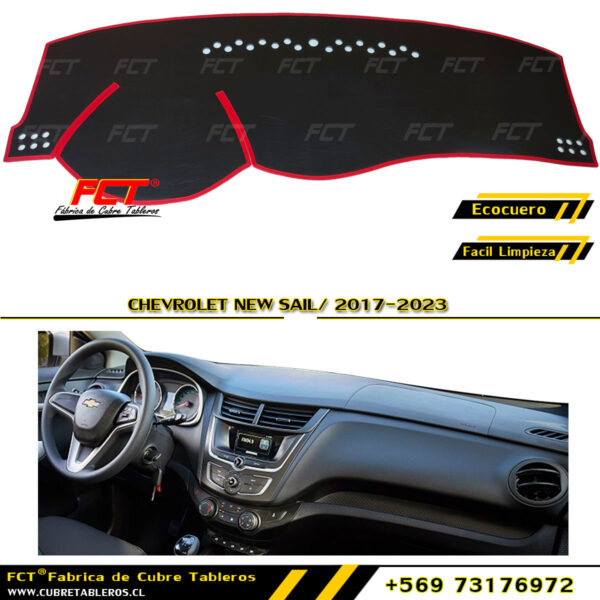 Cubre Tablero Chevrolet Sail 2017 2018 2019 2020 2021 2022 2023