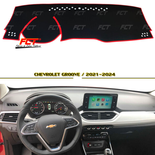 Cubre Tablero Chevrolet Groove 2021 2022 2023 2024