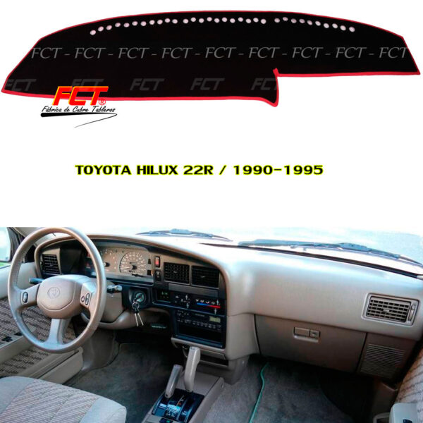Cubre Tablero Toyota Hilux 22R/ 1990 1991 1992 1993 1994 1995