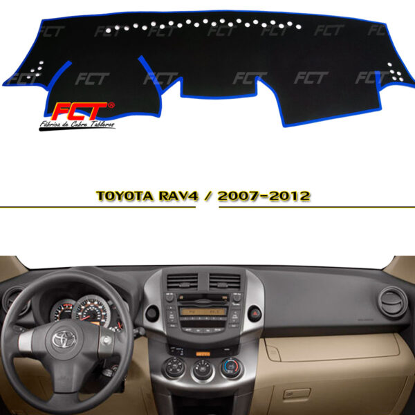 Cubre Tablero Toyota Rav4 2007 2008 2009 2010 2011 2012