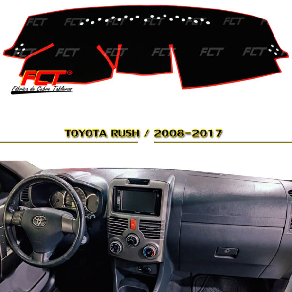 Cubre Tablero Toyota Rush 2007 2008 2009 2010 2012 2014 2015 2016 2017