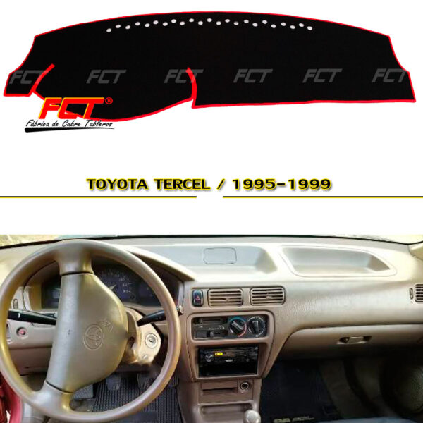 Cubre Tablero Toyota Tercel 1995 1996 1997 1998 1999