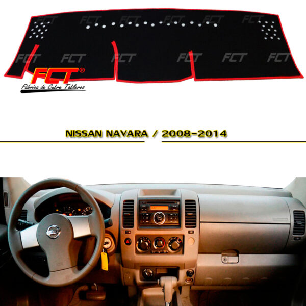 Cubre Tablero Nissan Navara 2008 2009 2010 2011 2012 2013 2014