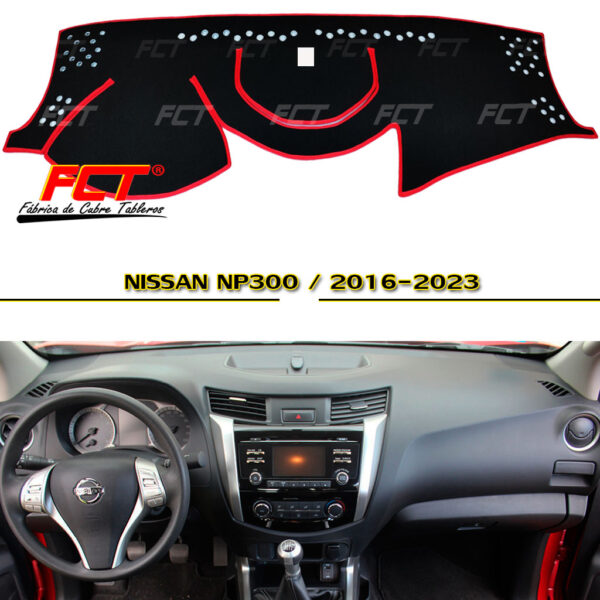 Cubre Tablero Nissan NP300 2016 2017 2018 2019 2020 2021 2022 2023
