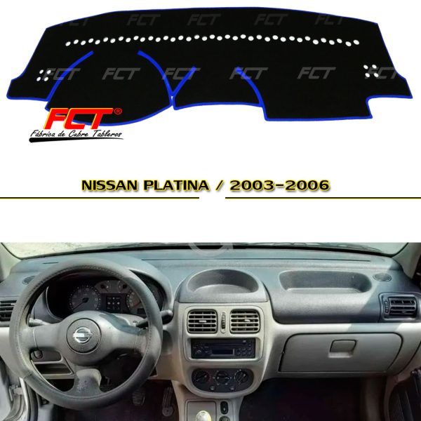 Cubre Tablero Nissan Platina 2003 2004 2005 2006