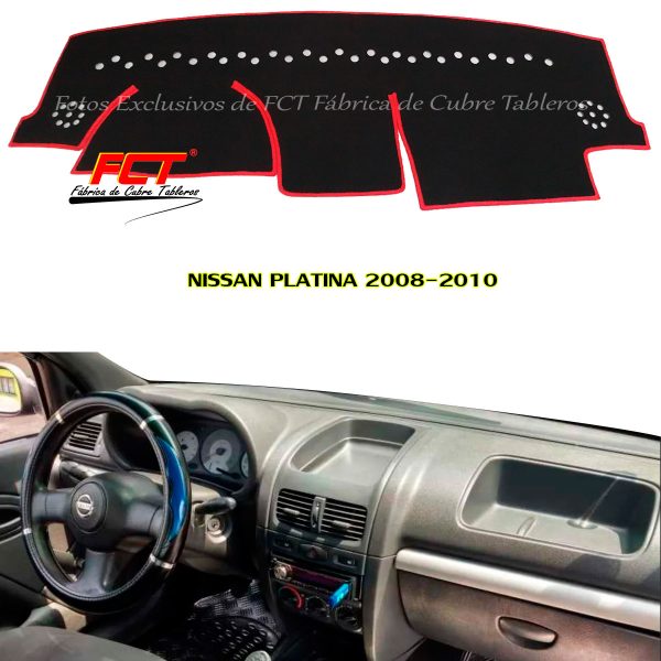 Cubre Tablero Nissan Platina 2008 2009 2010 FCT®