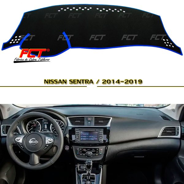 Cubre Tablero Nissan Sentra 2014 2015 2016 2017 2018 2019