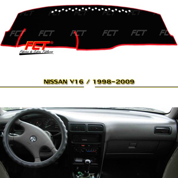 Cubre Tablero Nissan V16 1998 2000 2002 2004 2006 2008 2009
