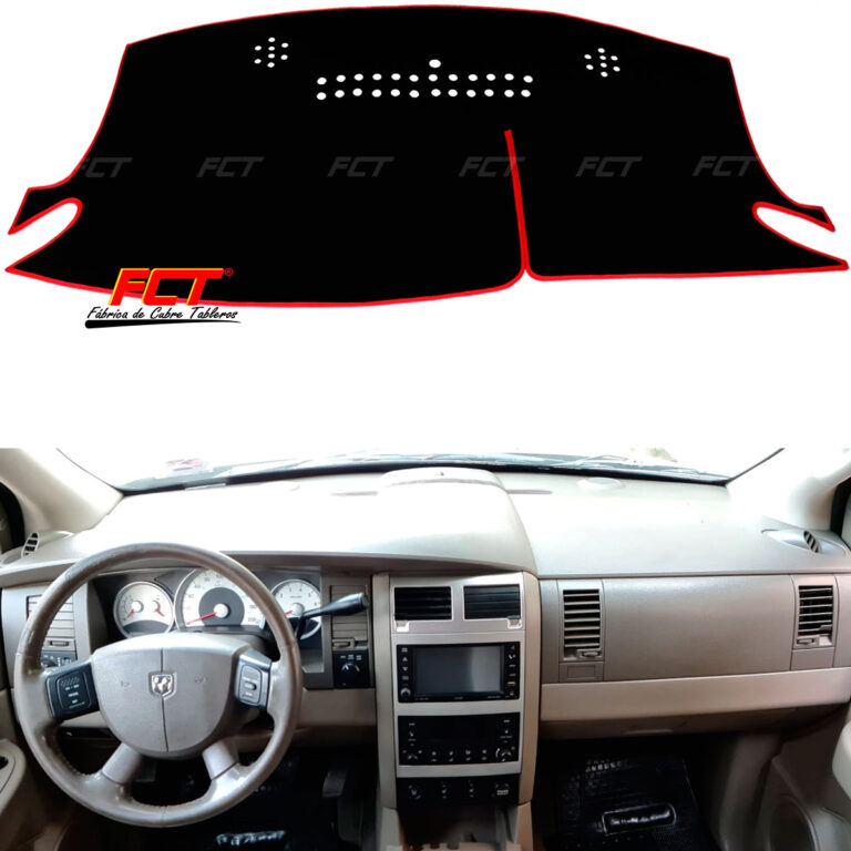 DODGE-DURANGO-2004-2009-ROJO FCT CUBRE TABLEROS